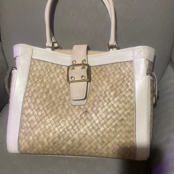 Coach Limited Edition Tote & Woven Clutch! - Picture 2 of 16